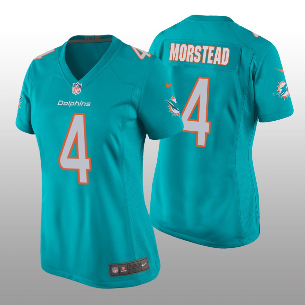 Miami Dolphins Thomas Morstead Aqua Limited Jersey