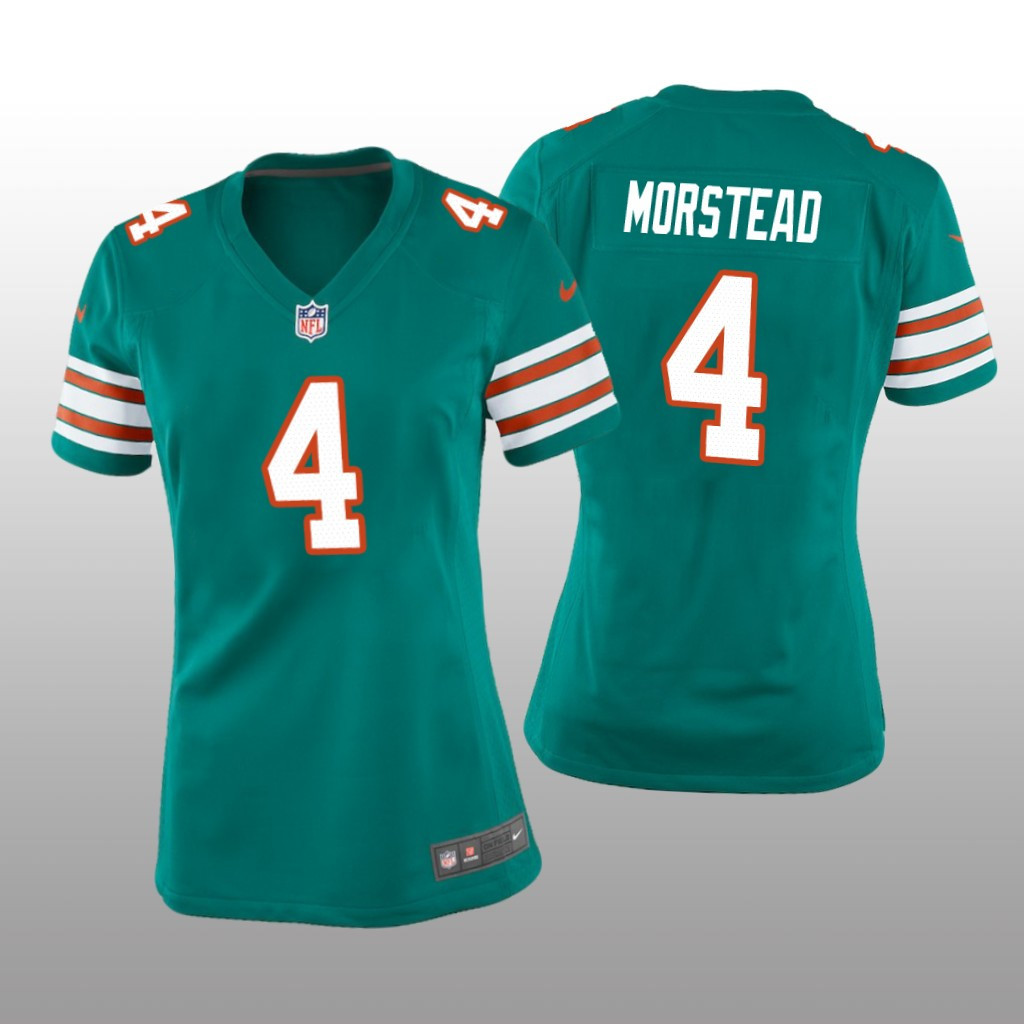 Miami Dolphins Thomas Morstead Aqua Throwback Limited Jersey