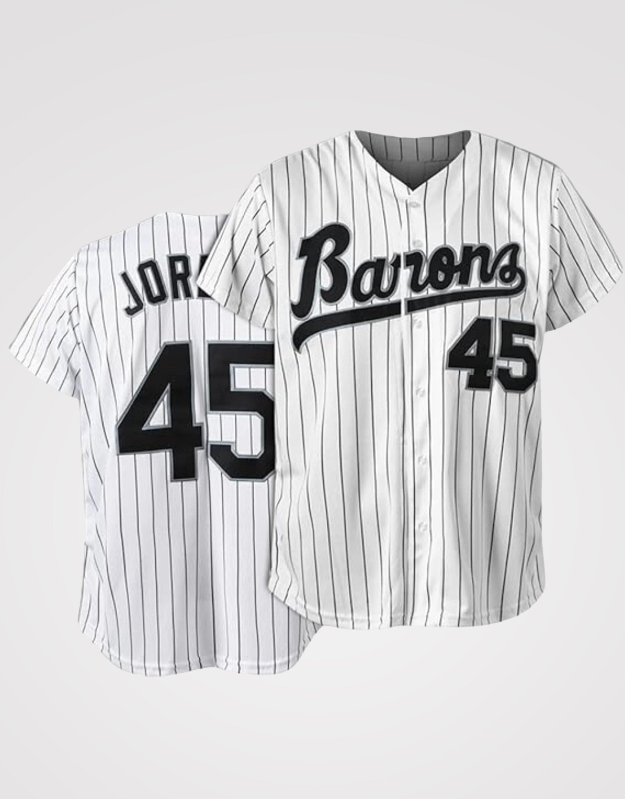 Michael Jordan #45 Barons Baseball Jersey