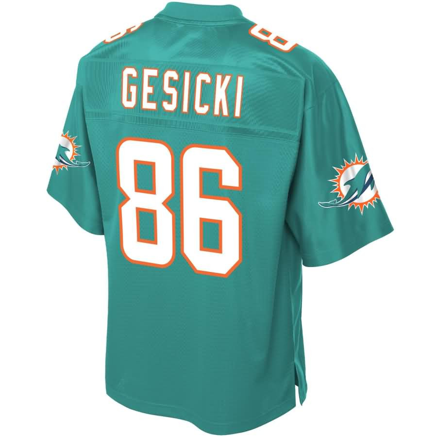 Mike Gesicki Miami Dolphins American Aqua Limited Jersey