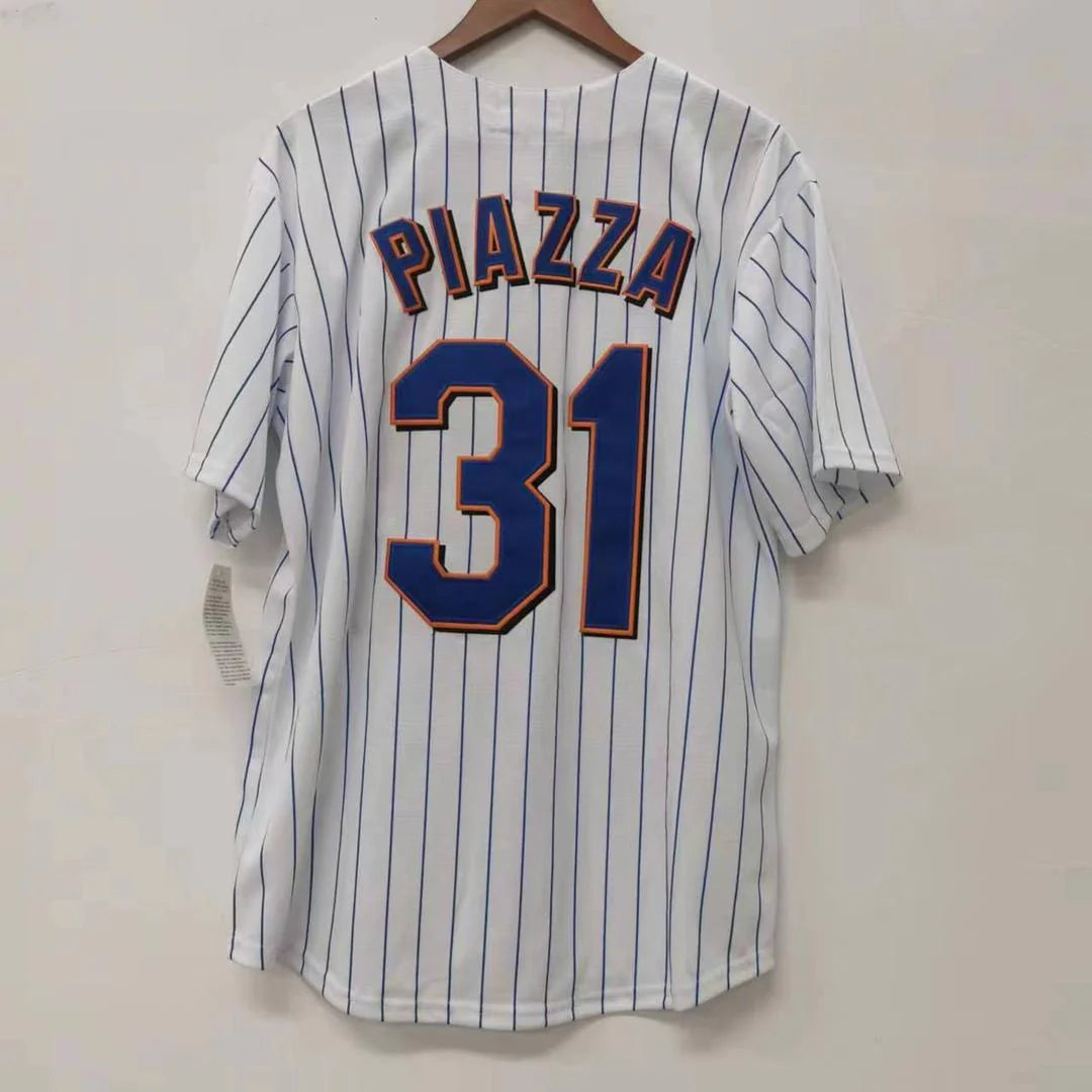 Mike Piazza New York Mets Jersey - Gray