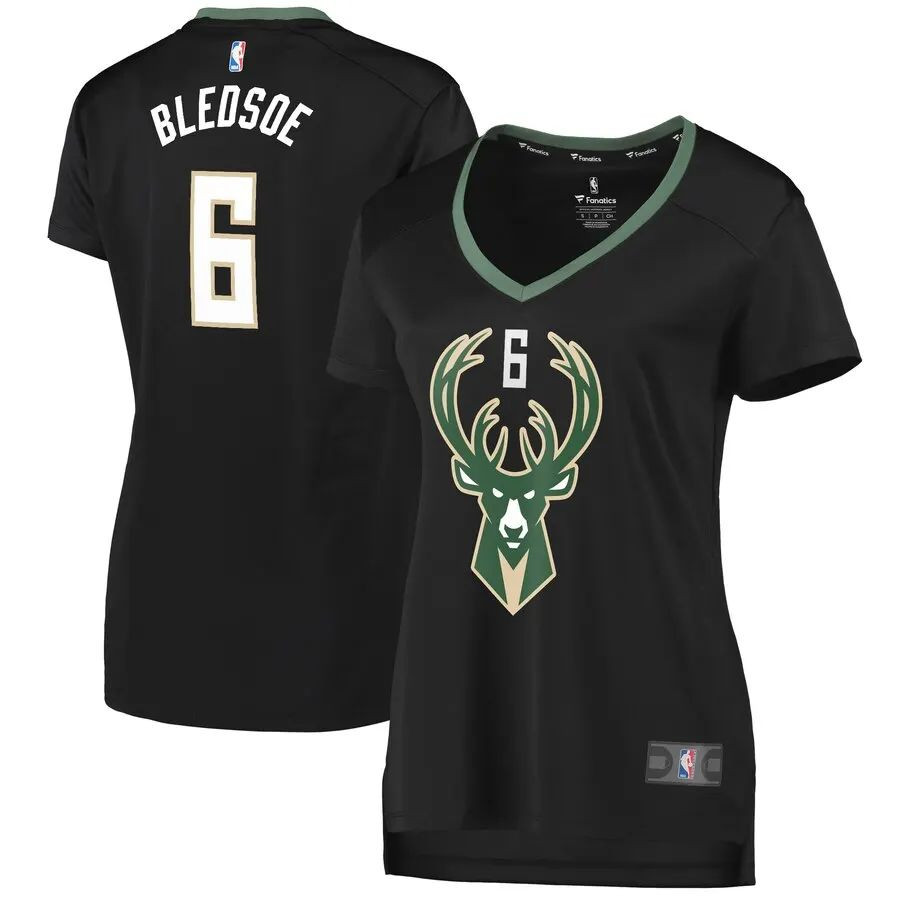 Milwaukee Bucks Eric Bledsoe Black Swingman Jersey - Statement Edition