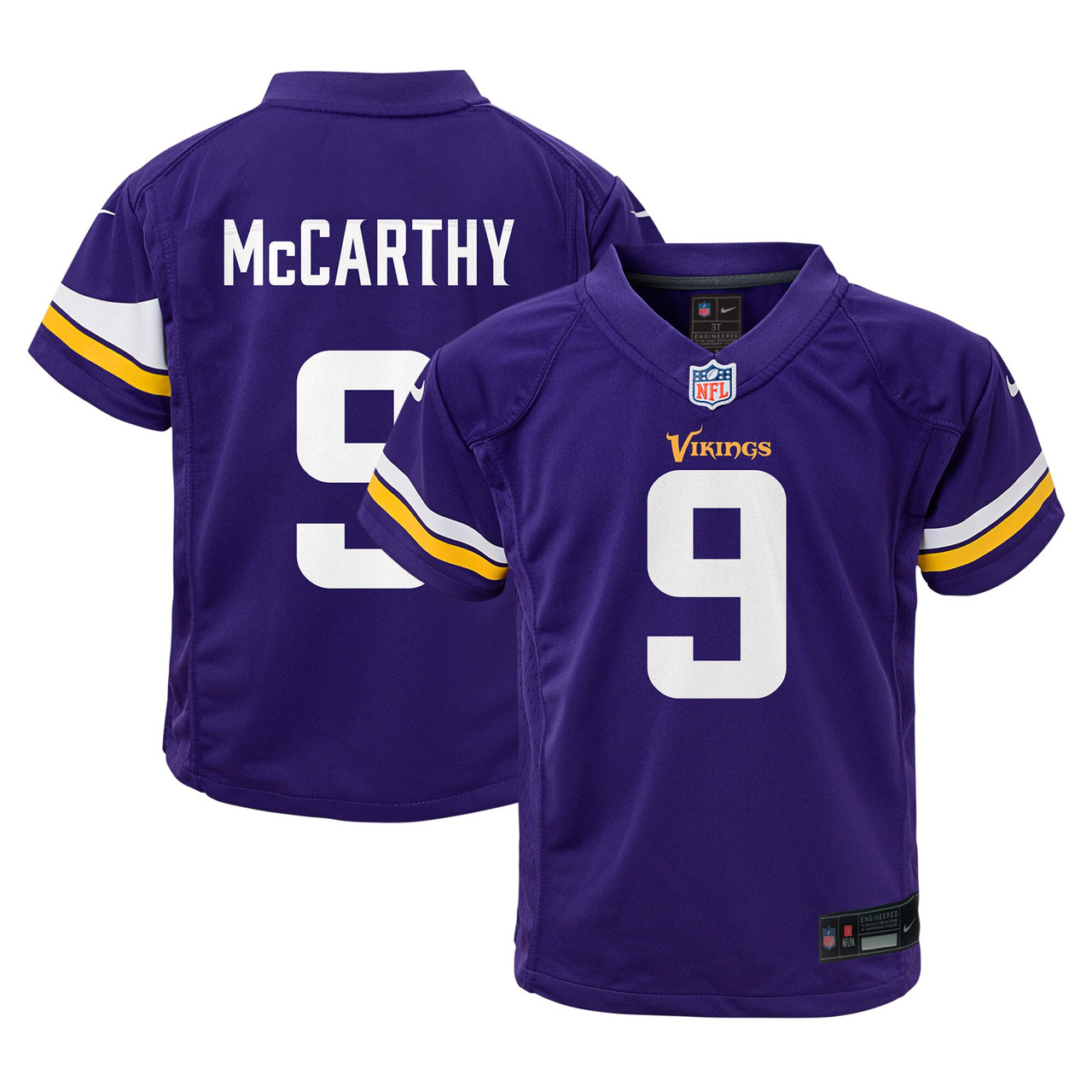 Minnesota Vikings JJ Mccarthy Purple Limited Jersey - Edition 3