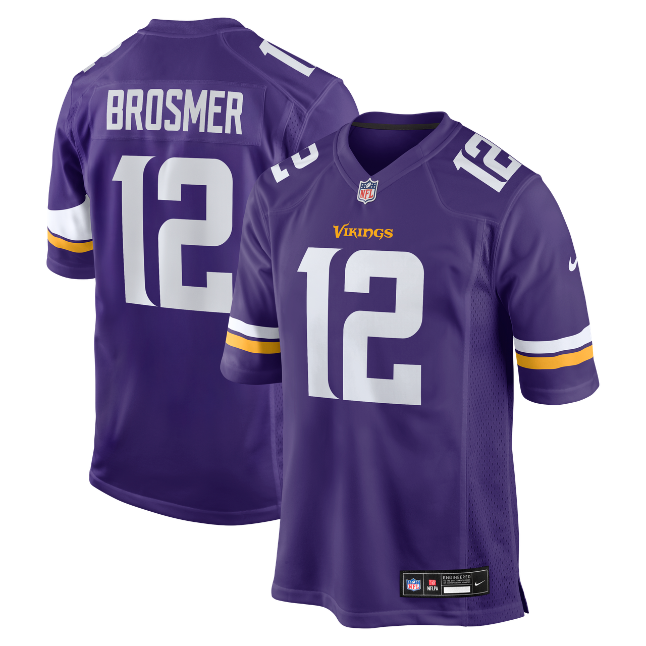 Minnesota Vikings Max Brosmer Purple Limited Jersey - Edition 2