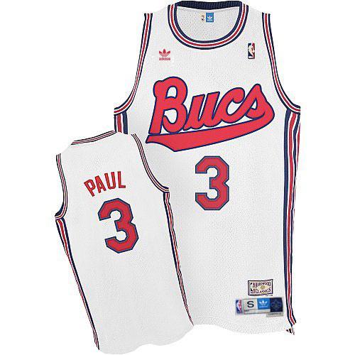 New Orleans Bucs #3 Chris Paul Throwback Jersey