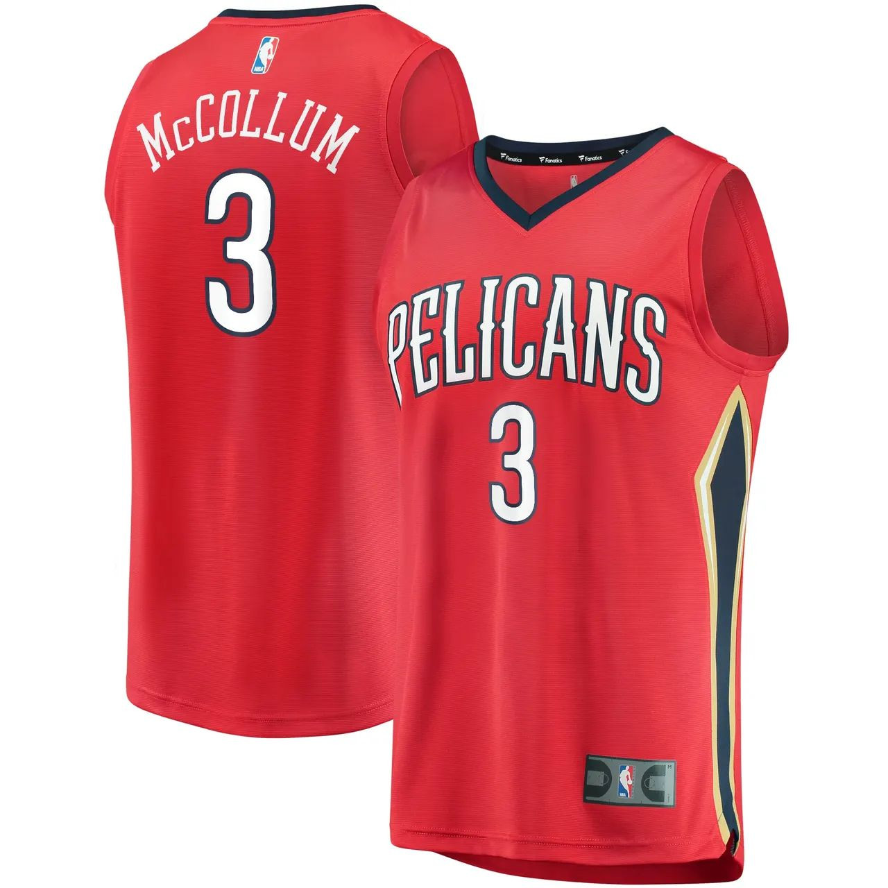 New Orleans Pelicans Youth 2021/22 Statement Edition Fast Break Swingman Player Jersey - Red