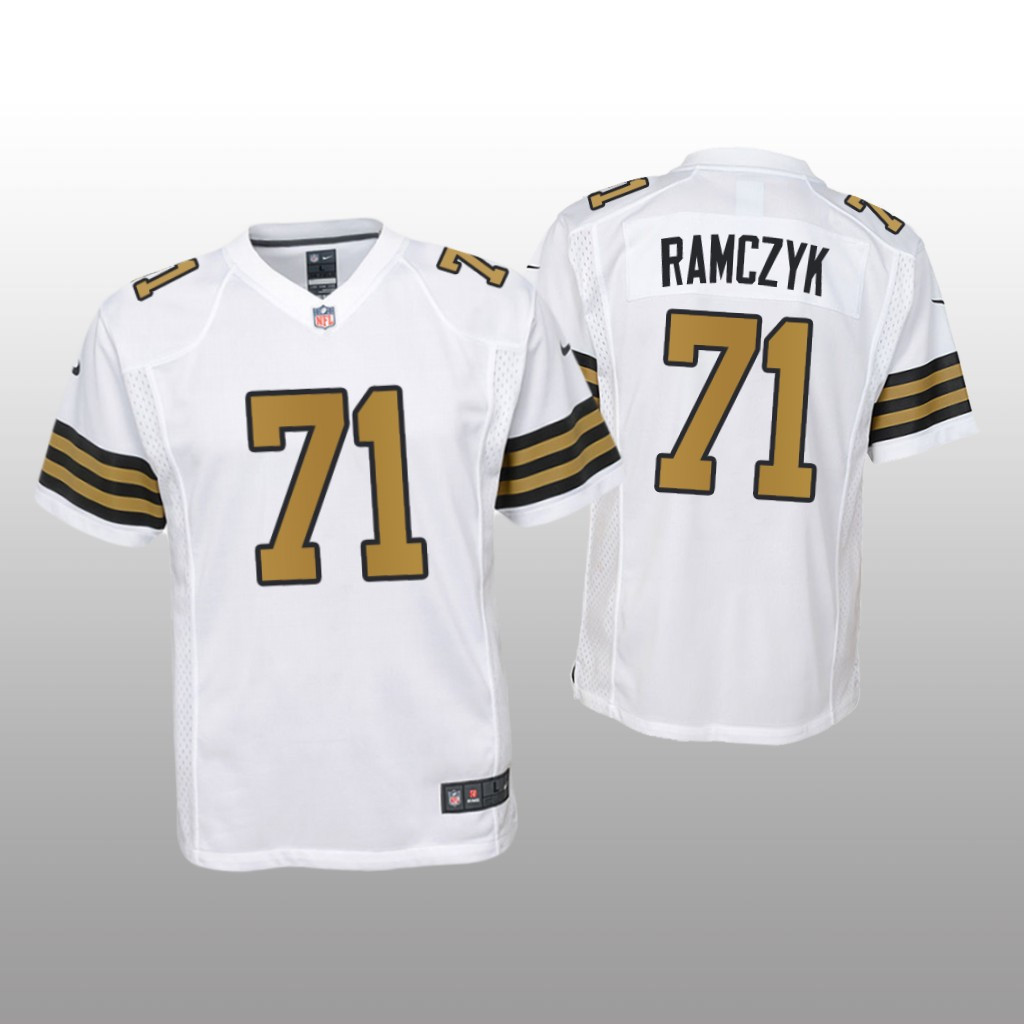 New Orleans Saints Ryan Ramczyk White Limited Jersey