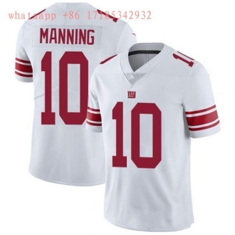 New York Giants Eli Manning 10 2020 White Limited Jersey