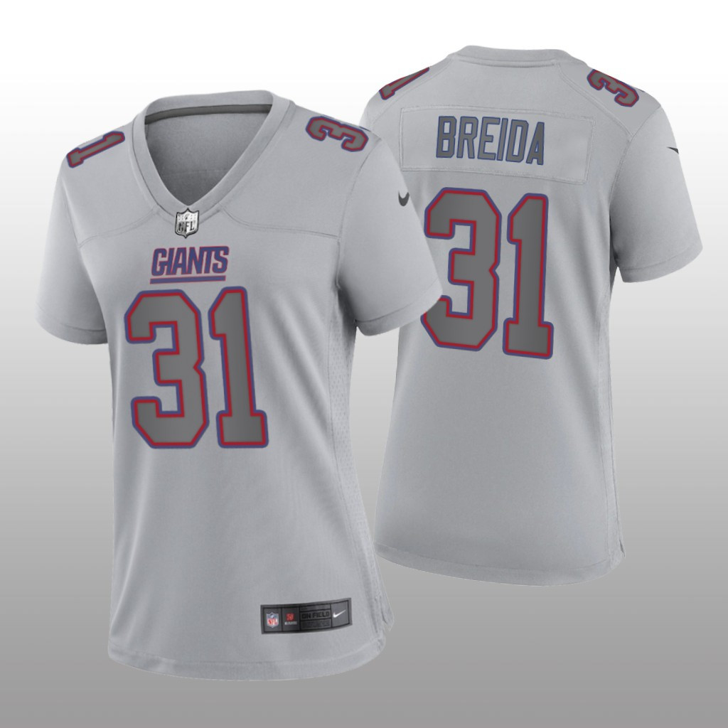 New York Giants Matt Breida Gray Limited Jersey