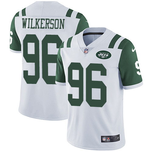 New York Jets 96 Muhammad Wilkerson White Limited Jersey