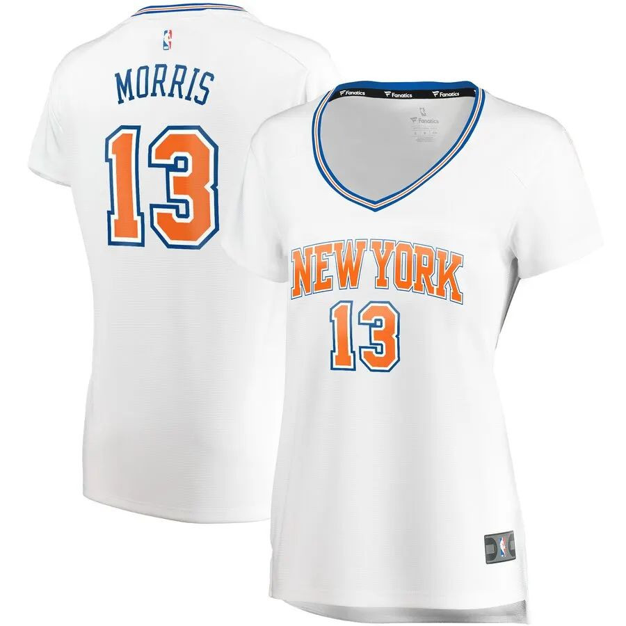 New York Knicks Marcus Morris White Swingman Jersey - Statement Edition