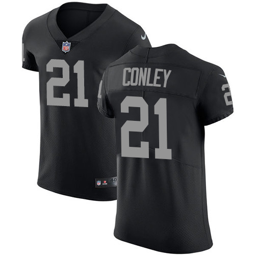 Oakland Raiders 21 Gareon Conley Black Limited Jersey - Edition 3