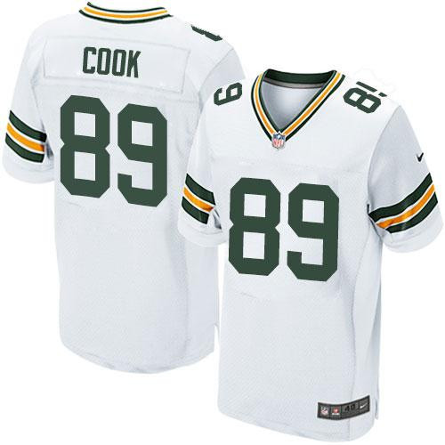 Packers 89 Jared Cook White Limited Jersey