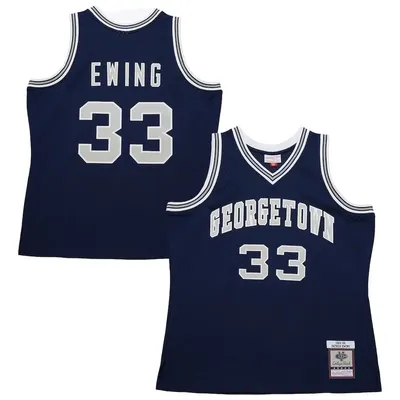 Patrick Ewing Georgetown Hoyas Limited Jersey - Navy