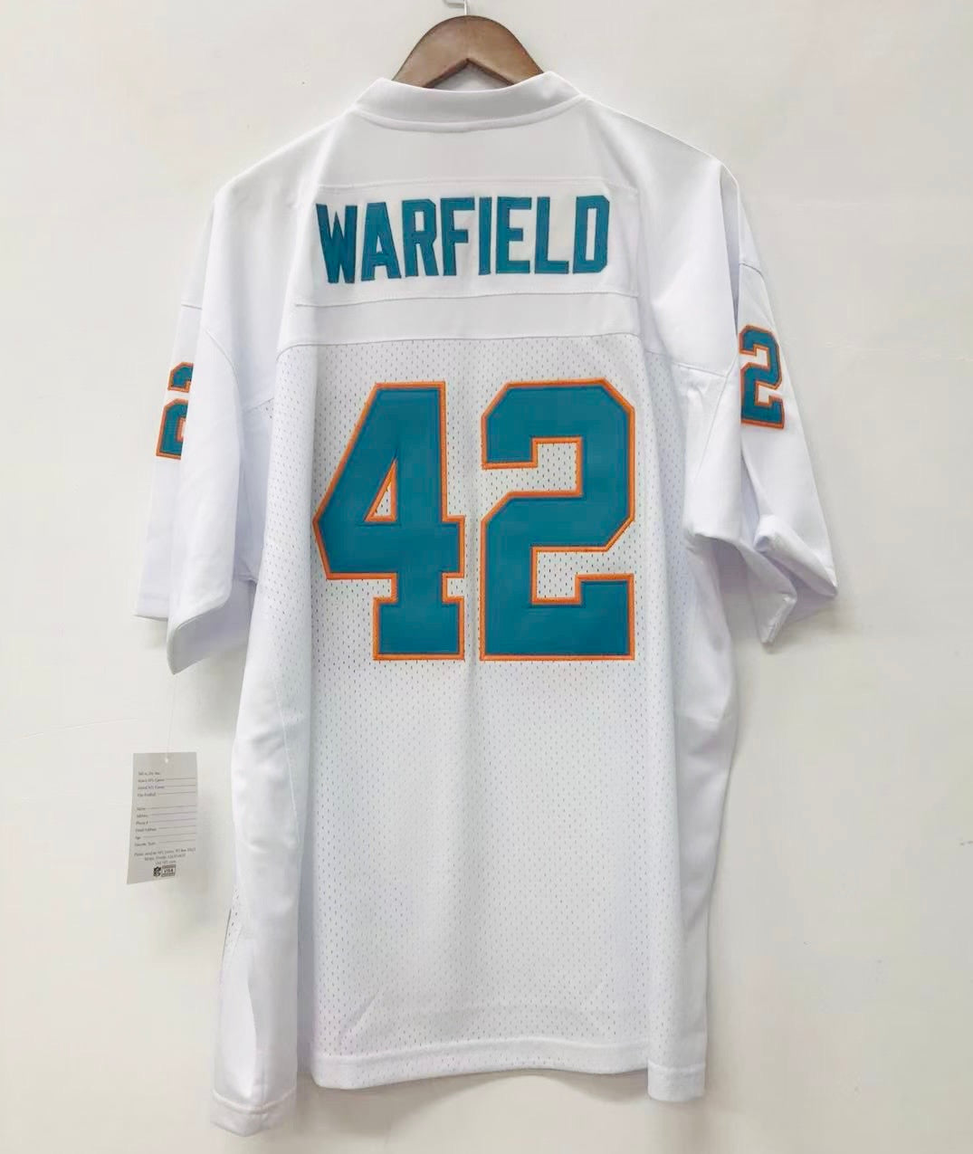 Paul Warfield Miami Dolphins Jersey - Blue