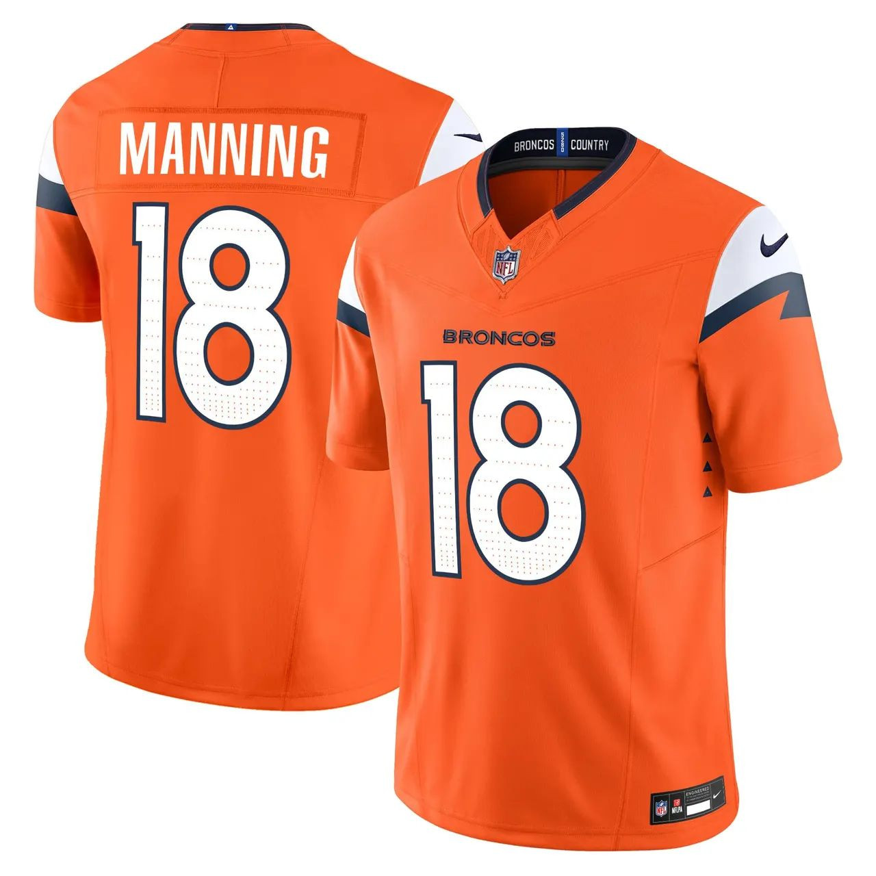 Peyton Manning #18 Denver Broncos 2024 Limited Jersey - Orange