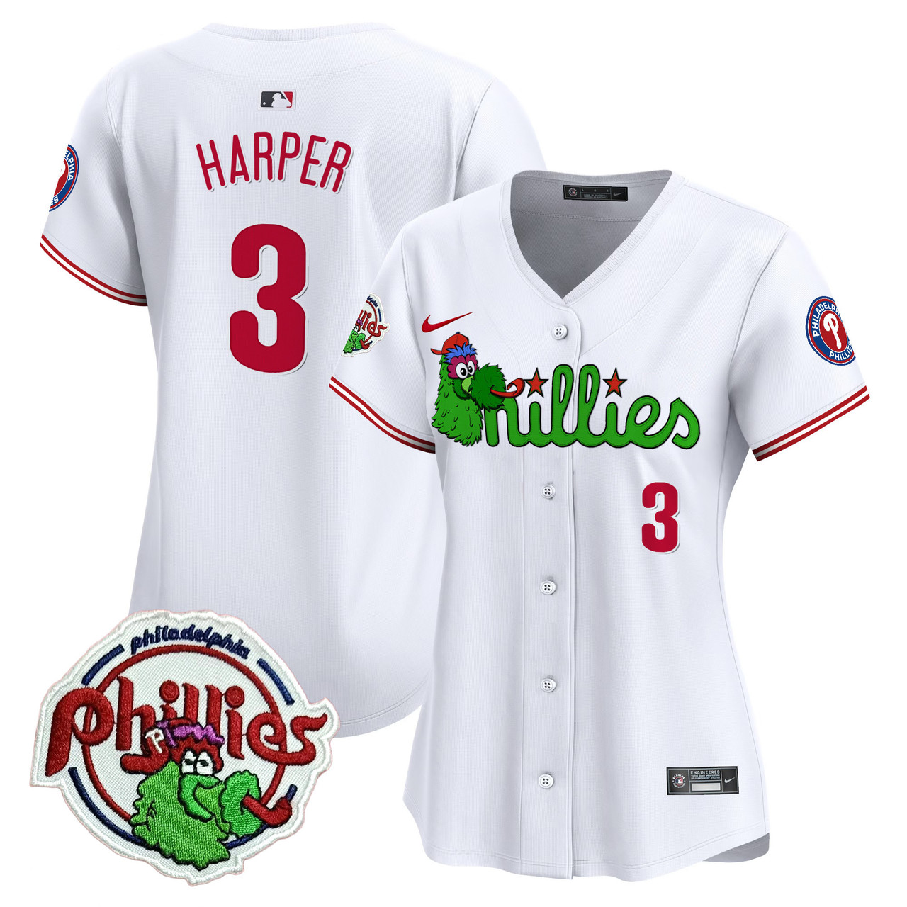 Phanatic Patch #10 Philadelphia Phillies Vapor Premier V3all Limited Jersey