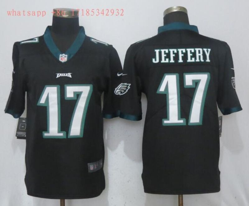 Philadelphia Eagles Alshon Jeffery #17 2020 Black Limited Football Jersey