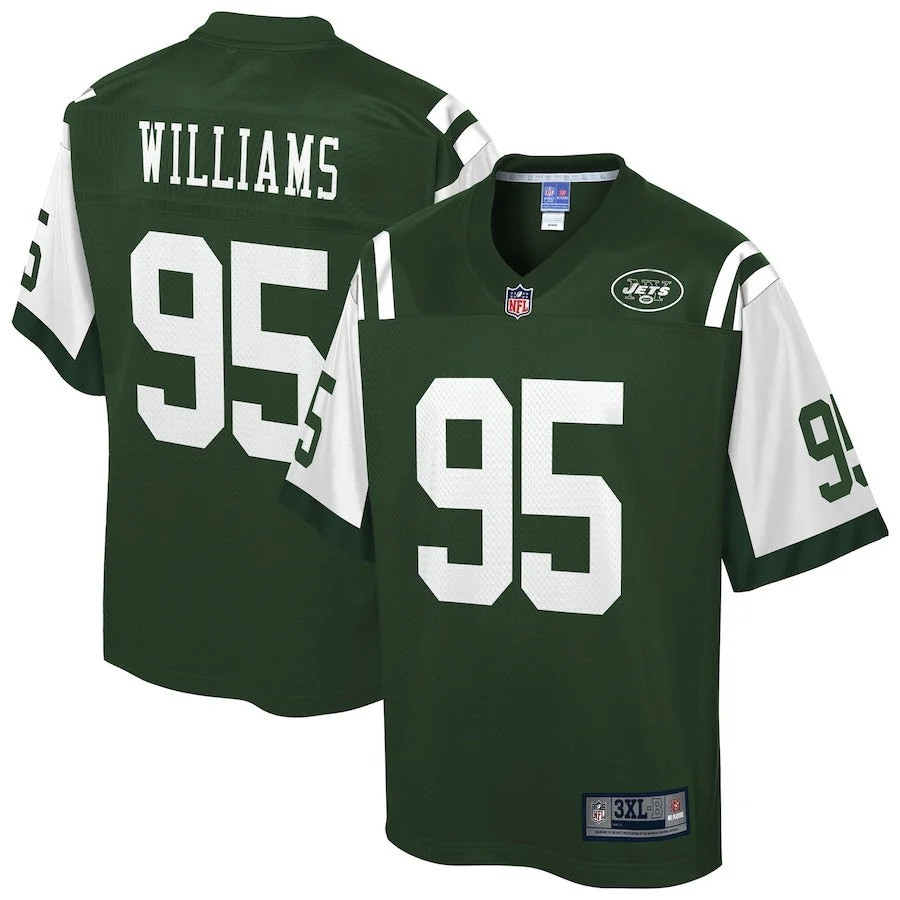 Quinnen Williams New York Jets Nfl Pro Line Tall Gotham Big Limited Jersey - Green