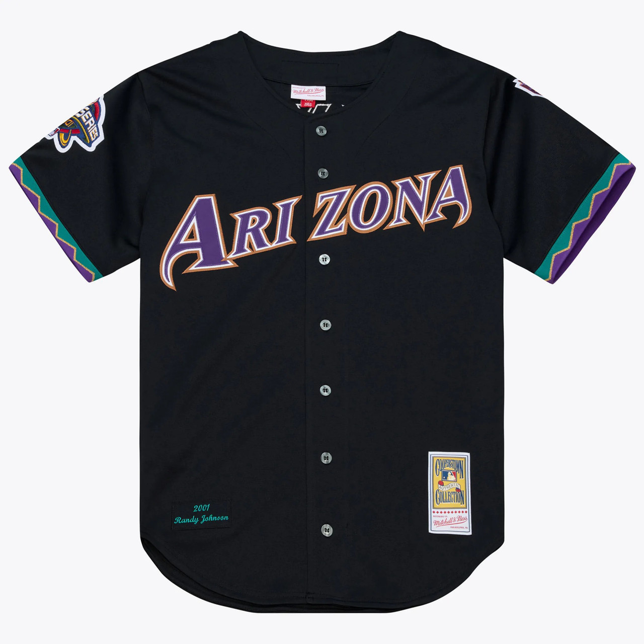 Randy Johnson #51 Arizona Diamondbacks 2001 Jersey - Black