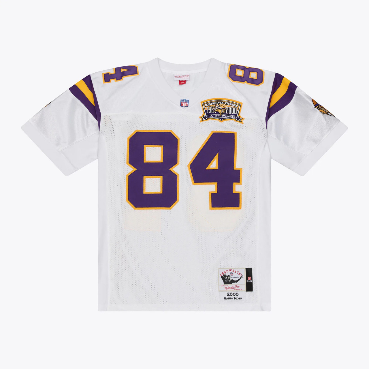 Randy Moss #84 Minnesota Vikings 2000 Jersey - White