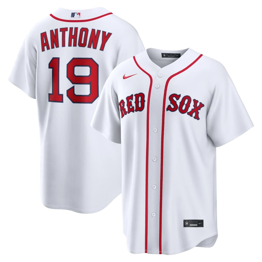 Roman Anthony #19 Boston Red Sox Home Limited Player Jersey - White
