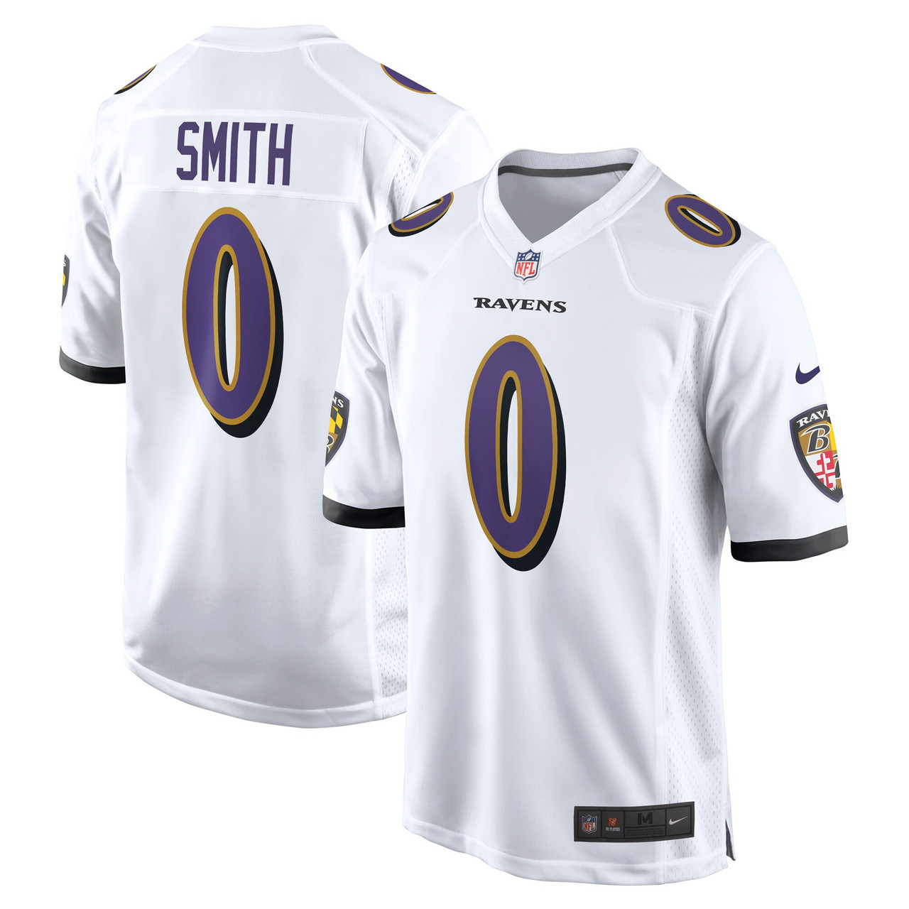 Roquan Smith Baltimore Ravens White Limited Jersey