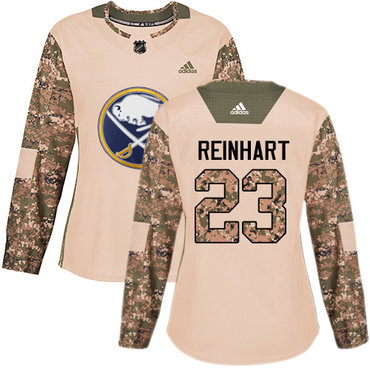 Sam Reinhart #23 Buffalo Sabres 2017 Veterans Day Jersey - Camo