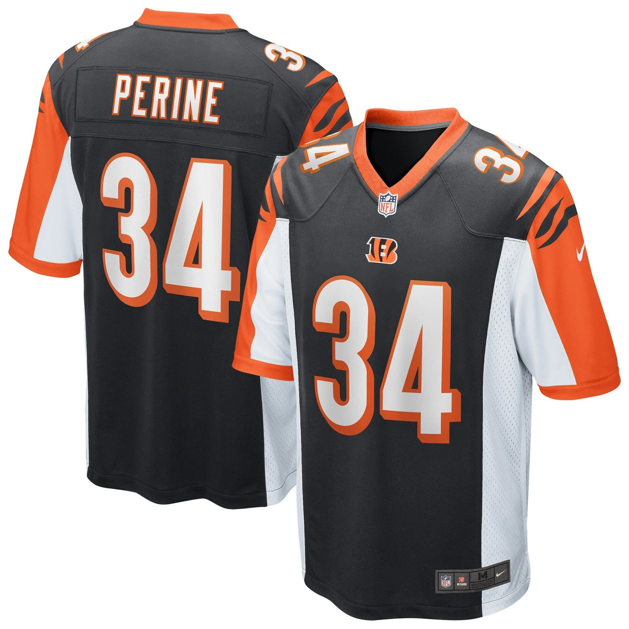 Samaje Perine Cincinnati Bengals Limited Jersey - Black