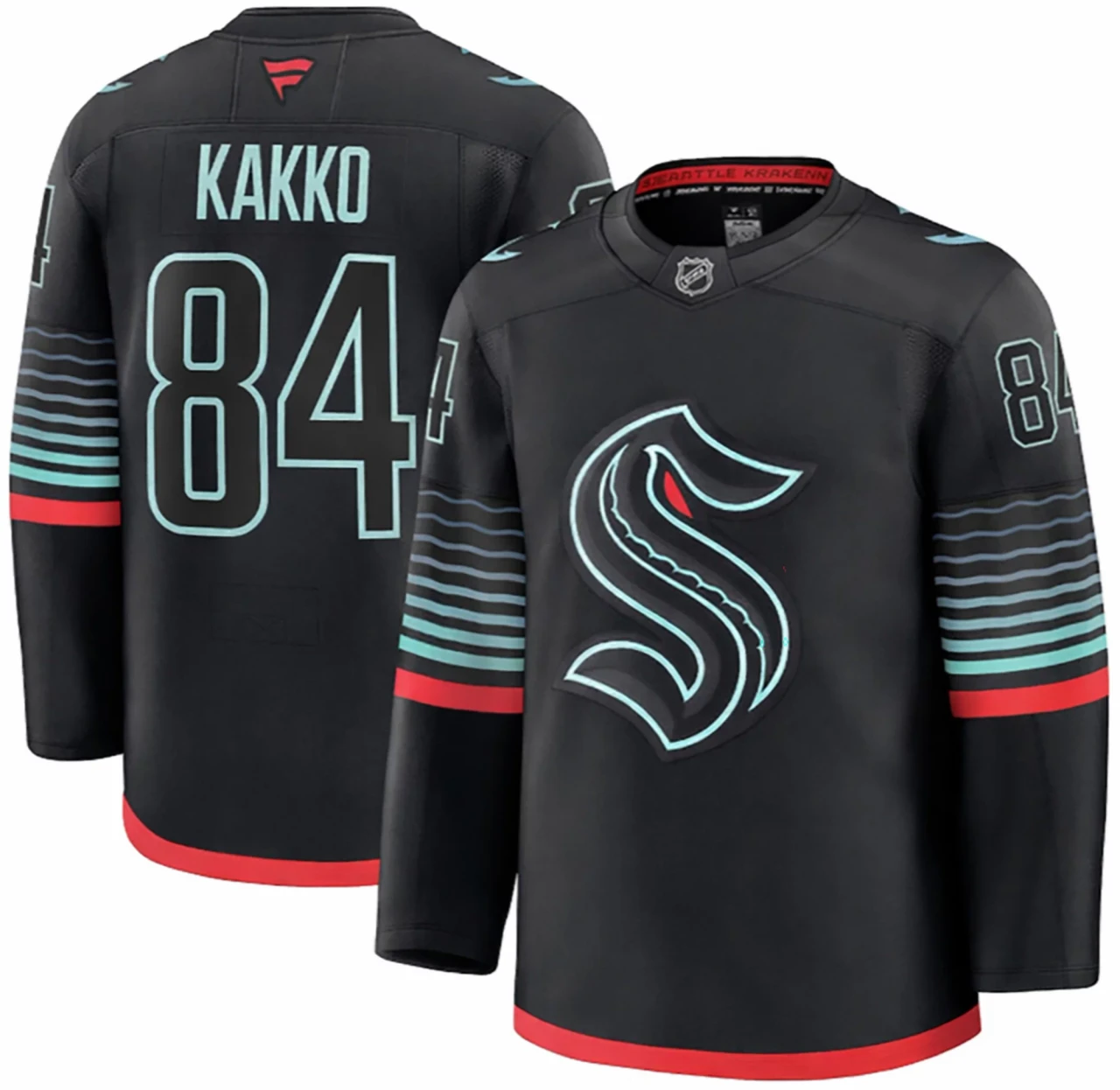 Seattle Kraken #84 Kaapo Kakko Alternate Jersey - Navy