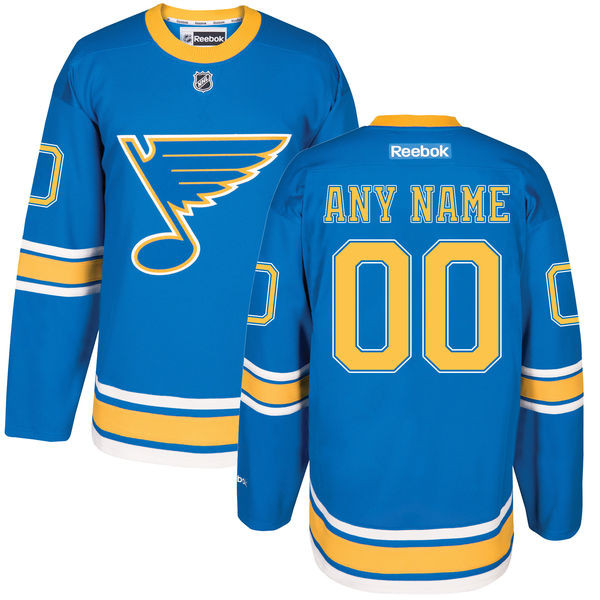 St. Louis Blues 2017 Winter Classic Premier Breakaway Custom Jersey
