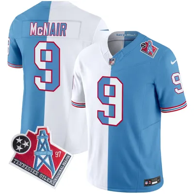 Steve Mcnair Titans 1997 Throwback Jersey Stitched - Split