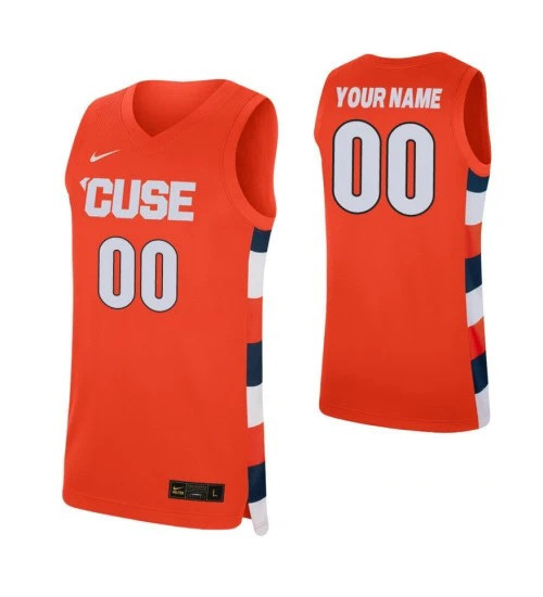 Syracuse Orange Limited Custom Jersey - Orange