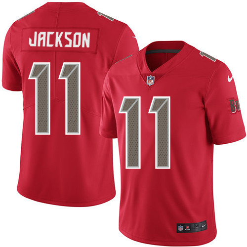 Tampa Bay Buccaneers #11 Desean Jackson Red Rush Limited Football Jersey
