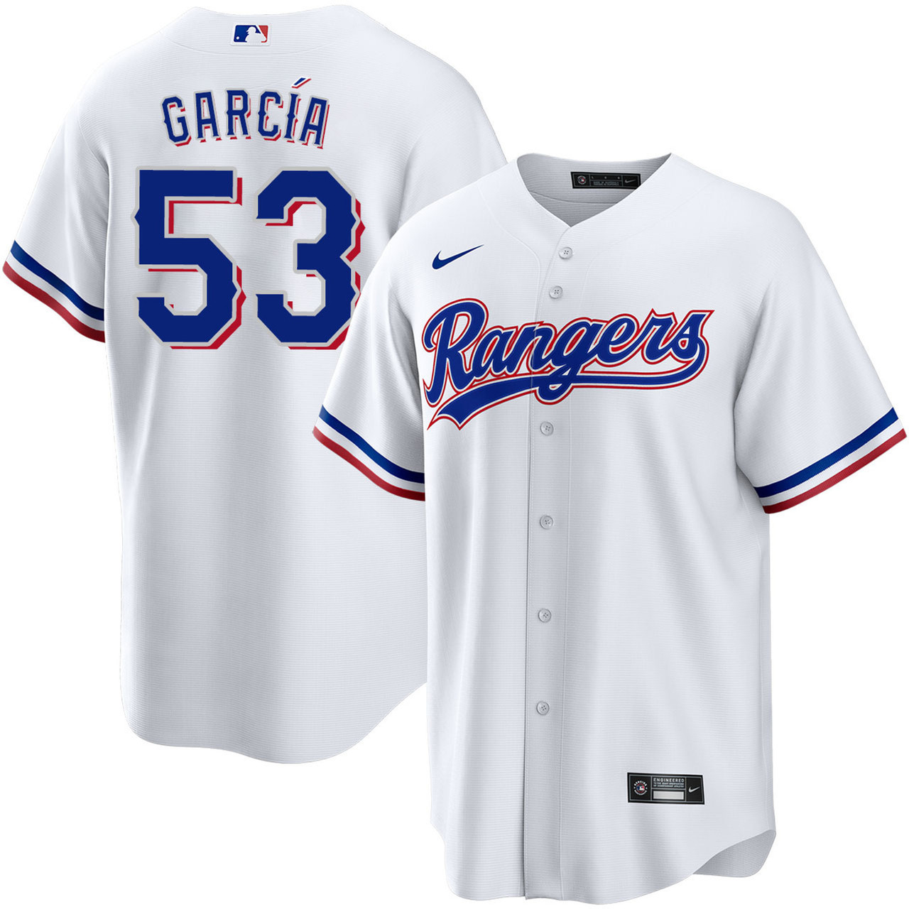 Texas Rangers #1 Adolis GarcÃ­a Limited Cool Base Jersey