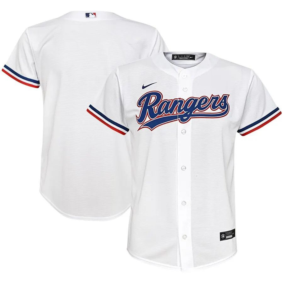 Texas Rangers White Home Team 2020 Stadium Jersey - Series 2