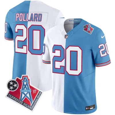 Tony Pollard Titans 1997 Throwback Jersey Stitched - Split