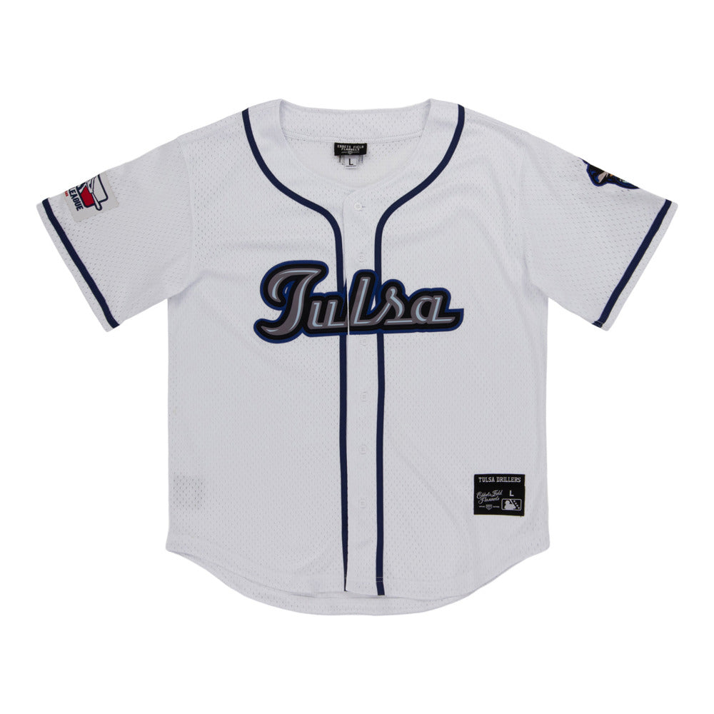 Tulsa Drillers MiLB Button Down Jersey