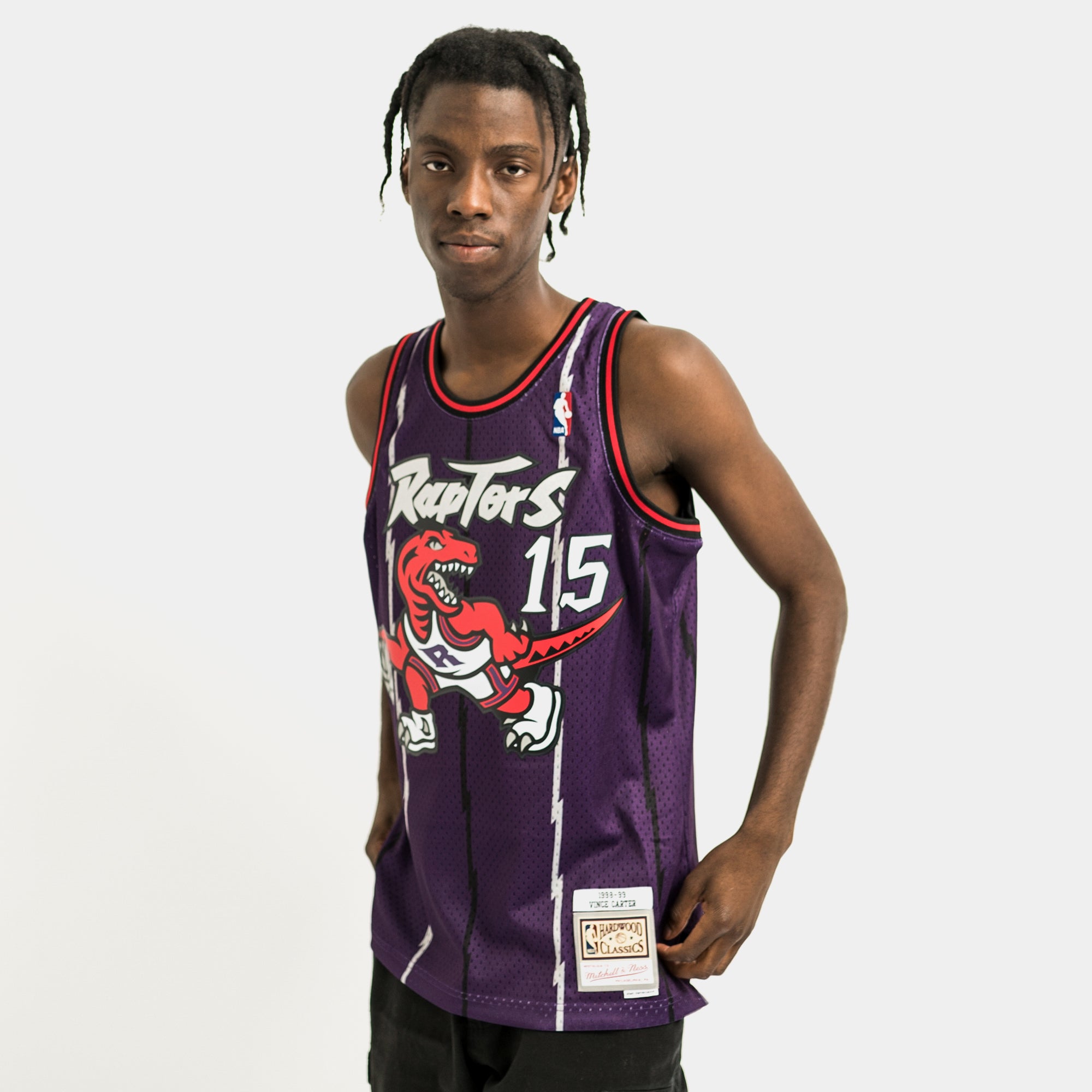 Vince Carter Toronto Raptors Retro Throwback Jersey - Black