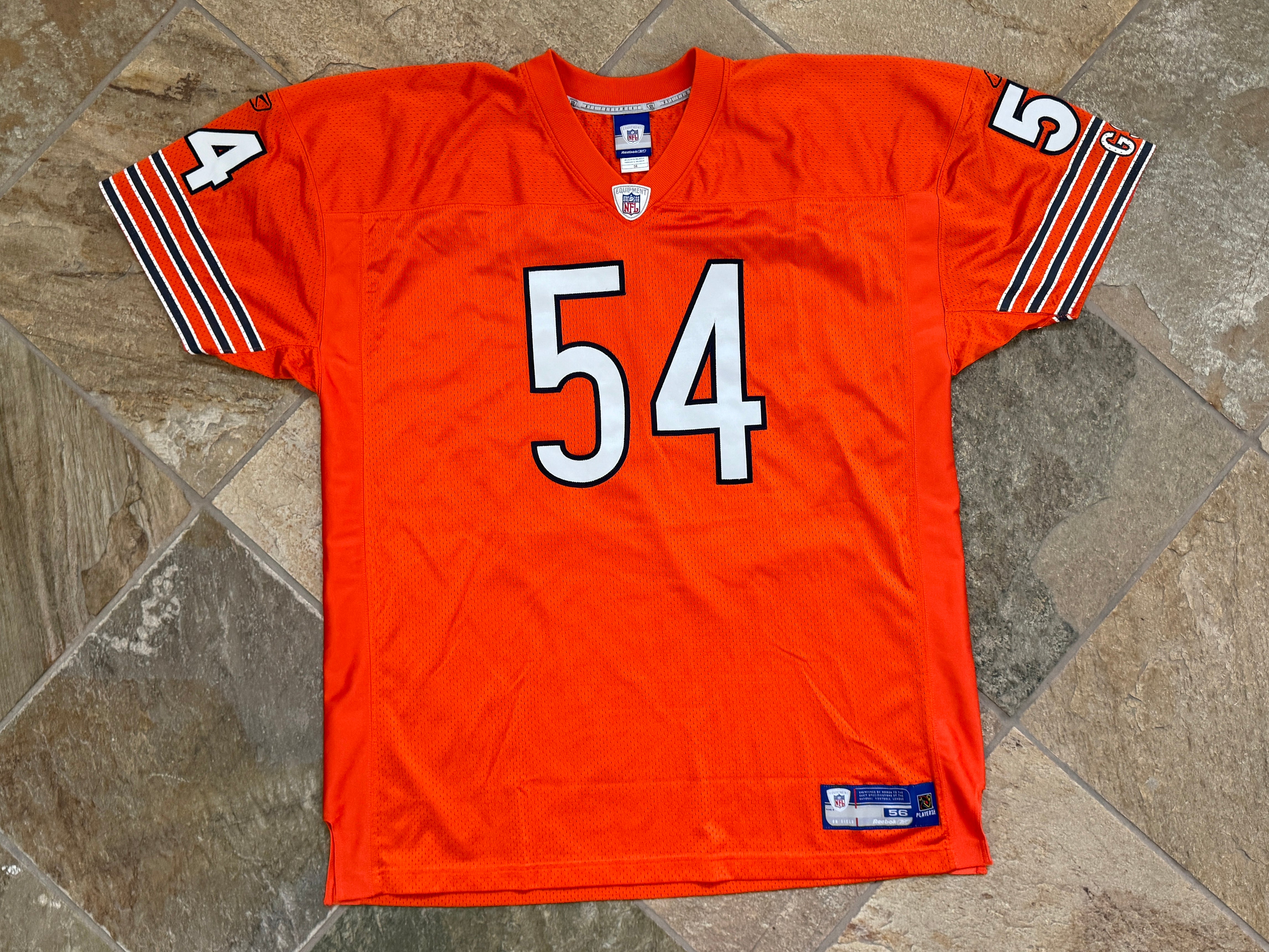 Vintage Chicago Bears Brian Urlacher Football Jersey - Red