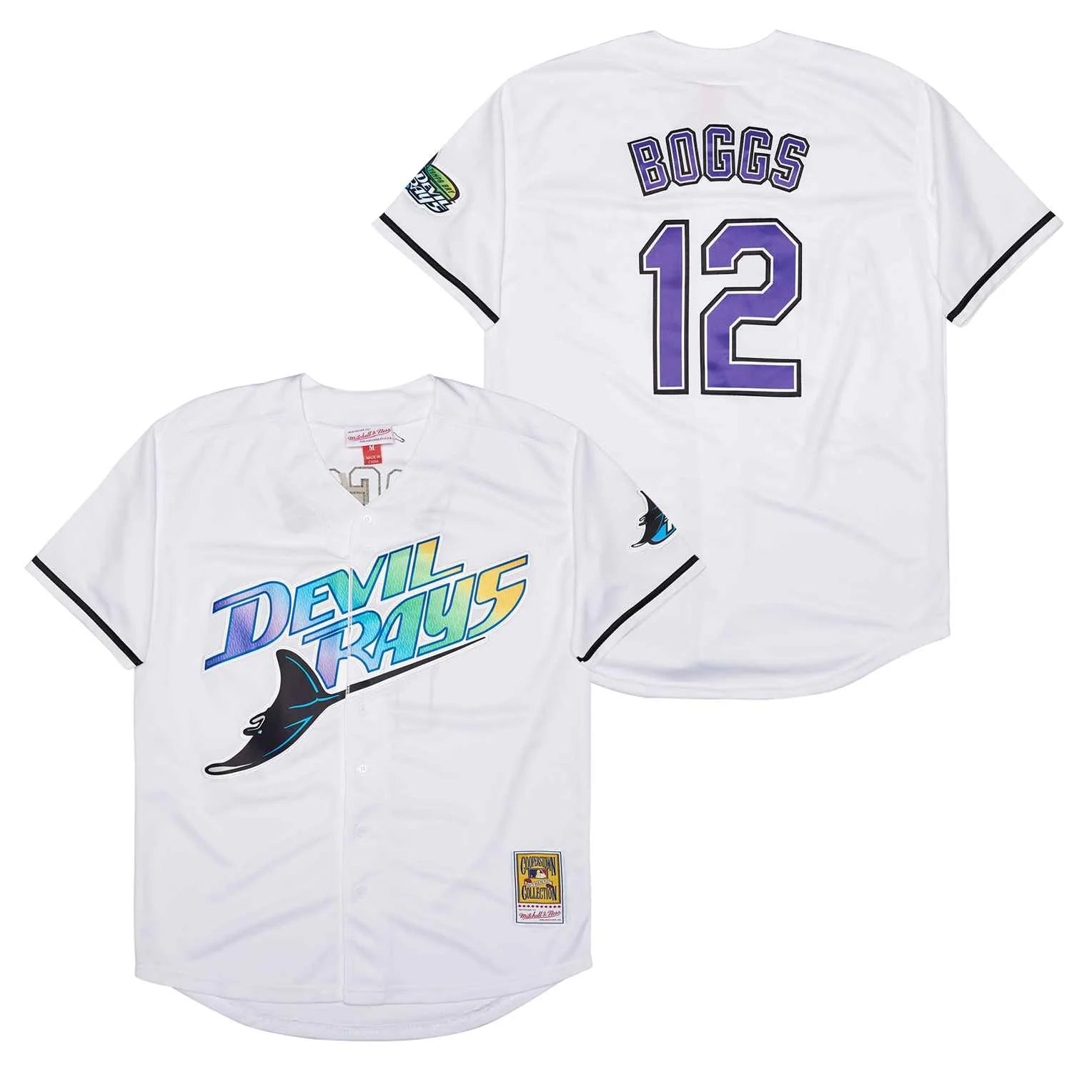 Wade Boggs Tampa Bay Devil Rays Jersey