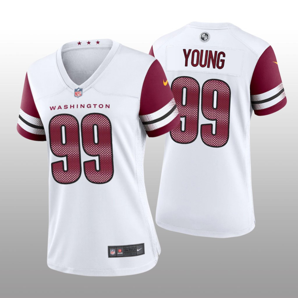 Washington Commanders Chase Young White Limited Jersey