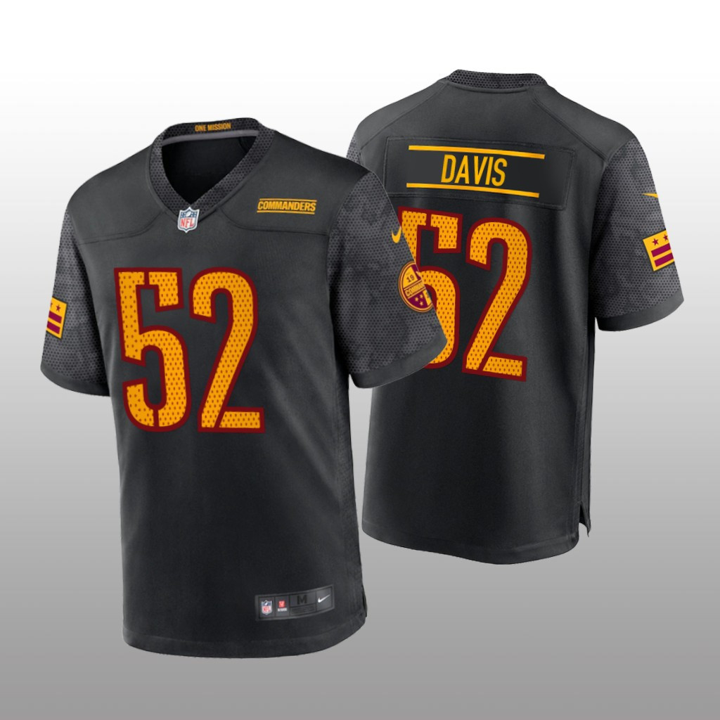 Washington Commanders Jamin Davis Black Alternate Limited Football Jersey