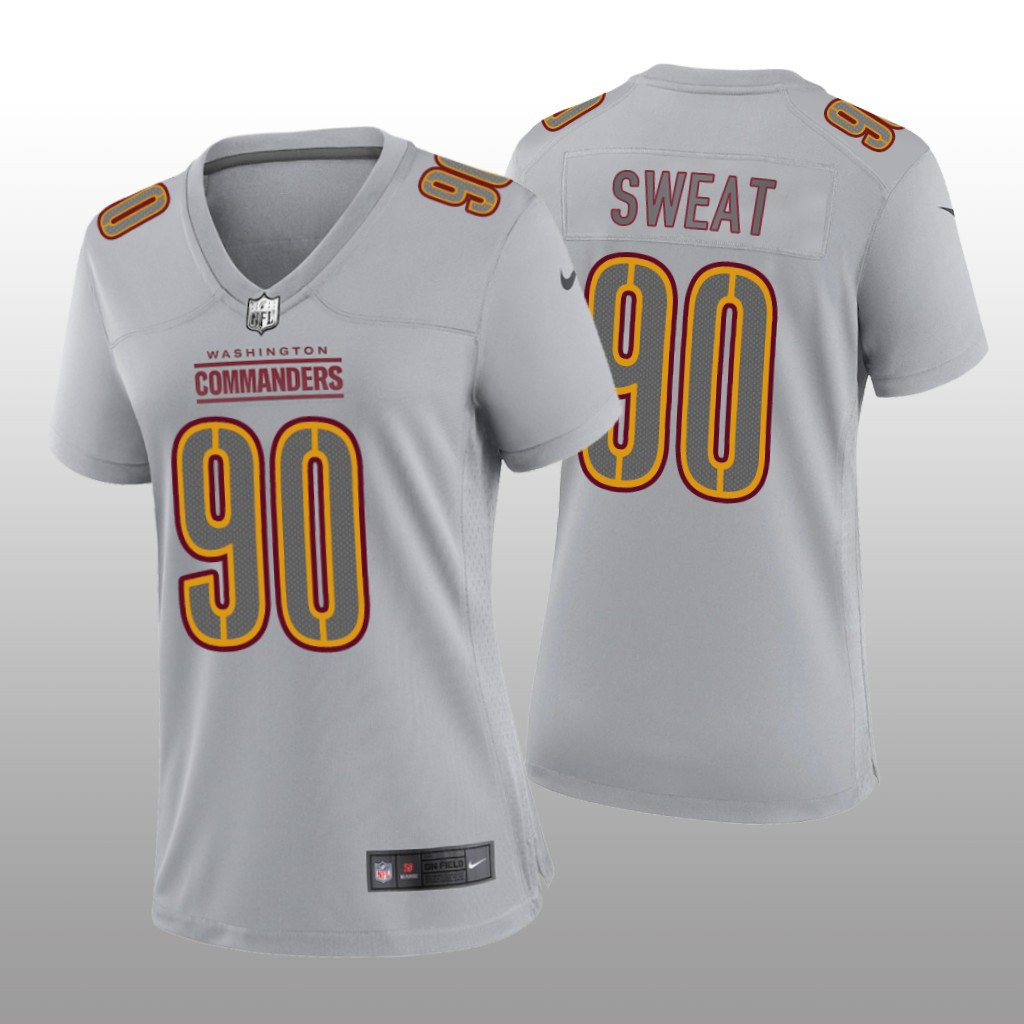 Washington Commanders Montez Sweat Gray Limited Jersey