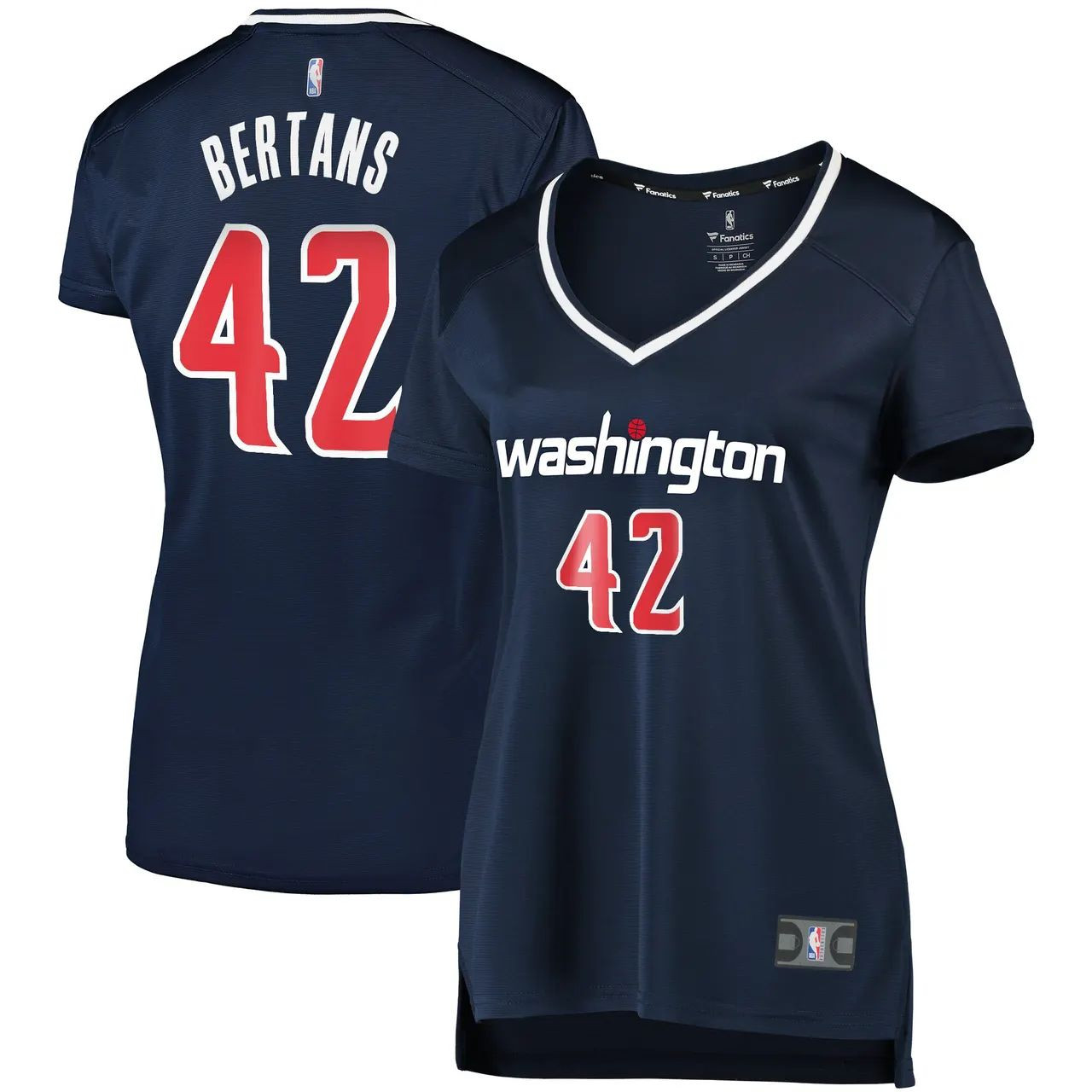 Washington Wizards Davis Bertans Navy Swingman Jersey - Statement Edition - Series 2