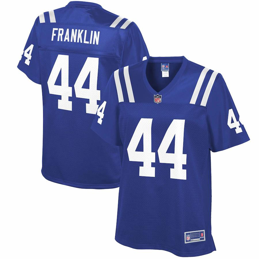 Zaire Franklin Indianapolis Colts Royal Style 4 Limited Football Jersey